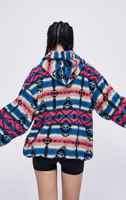 Lanwo New Hip Hop Streetwear Unisex Tapestry Hoodie