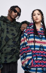 Lanwo New Hip Hop Streetwear Unisex Tapestry Hoodie