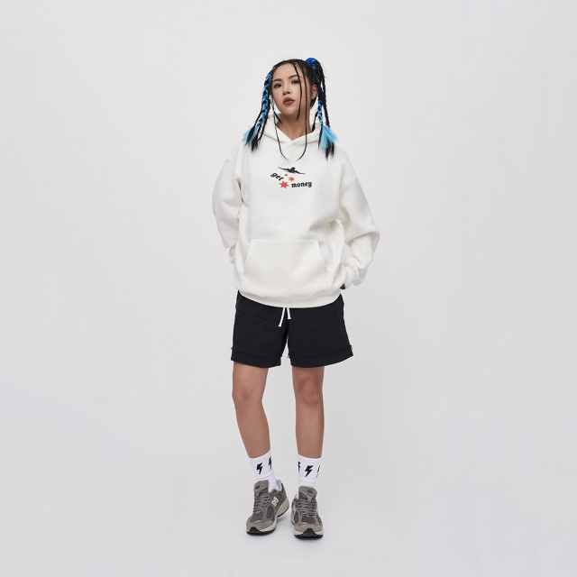 LANWO custom streetwear french terry pullover hoodie printing heavy weight 400 gsm hoodie unisex