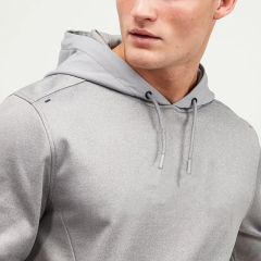 Wholesale Custom Logo Mens Black Fashion Long Sleeve Pullover Cotton Hoodie Quantity Print Oem Customized