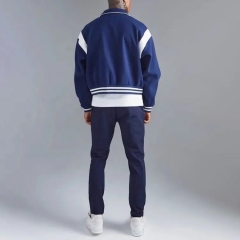 Custom Design Chenille Boxy Oversized Youth College University School Flight Baseball Letterman Bomber Varsity Jacket For Men