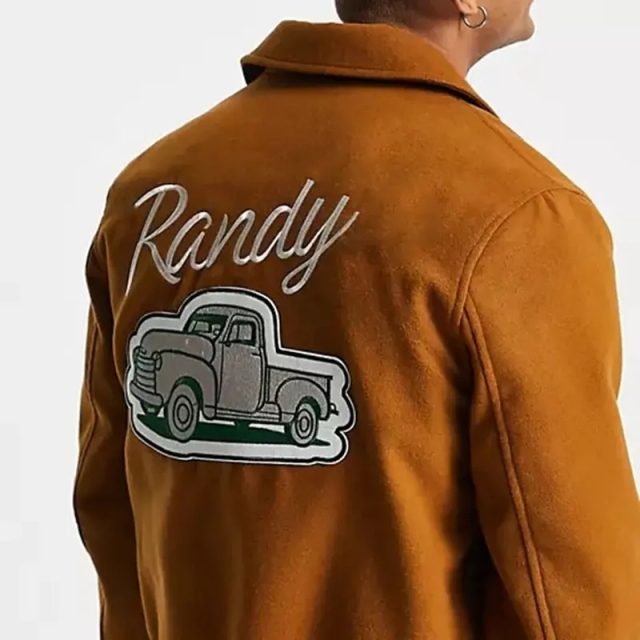 Custom Embroidery Badges Letterman Jacket Wholesale Regular Fit Side Pocket Spread Collar Varsity Baseball For Men