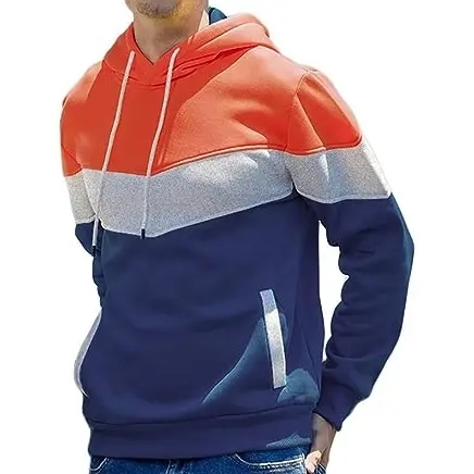 Wholesale Custom Logo Mens Black Fashion Long Sleeve Pullover Cotton Hoodie Quantity Print Oem Customized