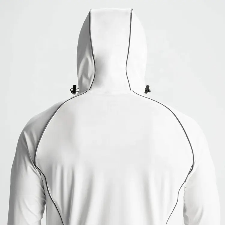 Wholesale Custom Full Zip Up Men Jacket Lightweight Sports Jacket