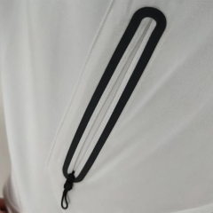 Custom Design Private Label Sports Training Active Half Zip Pullover Boxy Drop Shoulder Oversized Blank Quarter Zip Hoodies Men