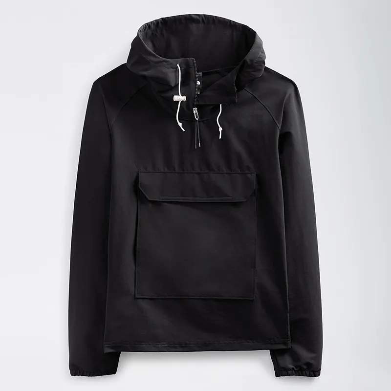 Custom Logo Manufacturer Oversize Outdoor Packable Reversible Upf 40+ 1/4 Zip Water Resistant Rain Softshell Jacket For Men