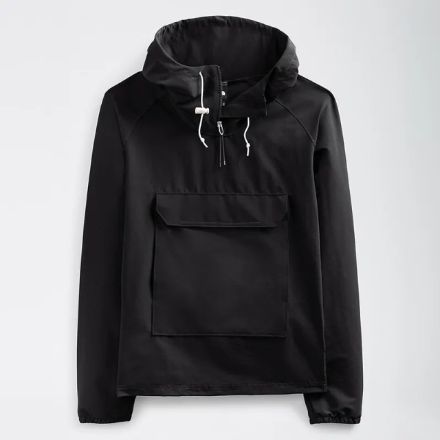 Custom Logo Manufacturer Oversize Outdoor Packable Reversible Upf 40+ 1/4 Zip Water Resistant Rain Softshell Jacket For Men