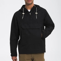 Custom Logo Manufacturer Oversize Outdoor Packable Reversible Upf 40+ 1/4 Zip Water Resistant Rain Softshell Jacket For Men