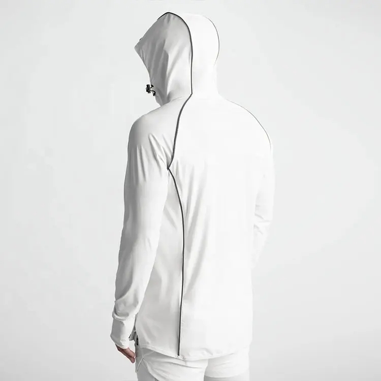 Wholesale Custom Full Zip Up Men Jacket Lightweight Sports Jacket