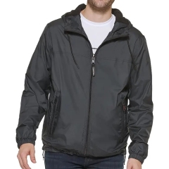 Outdoor Wear Custom Design High Quality Blank Breathable Sustainable Polyester Cotton Men Jacket