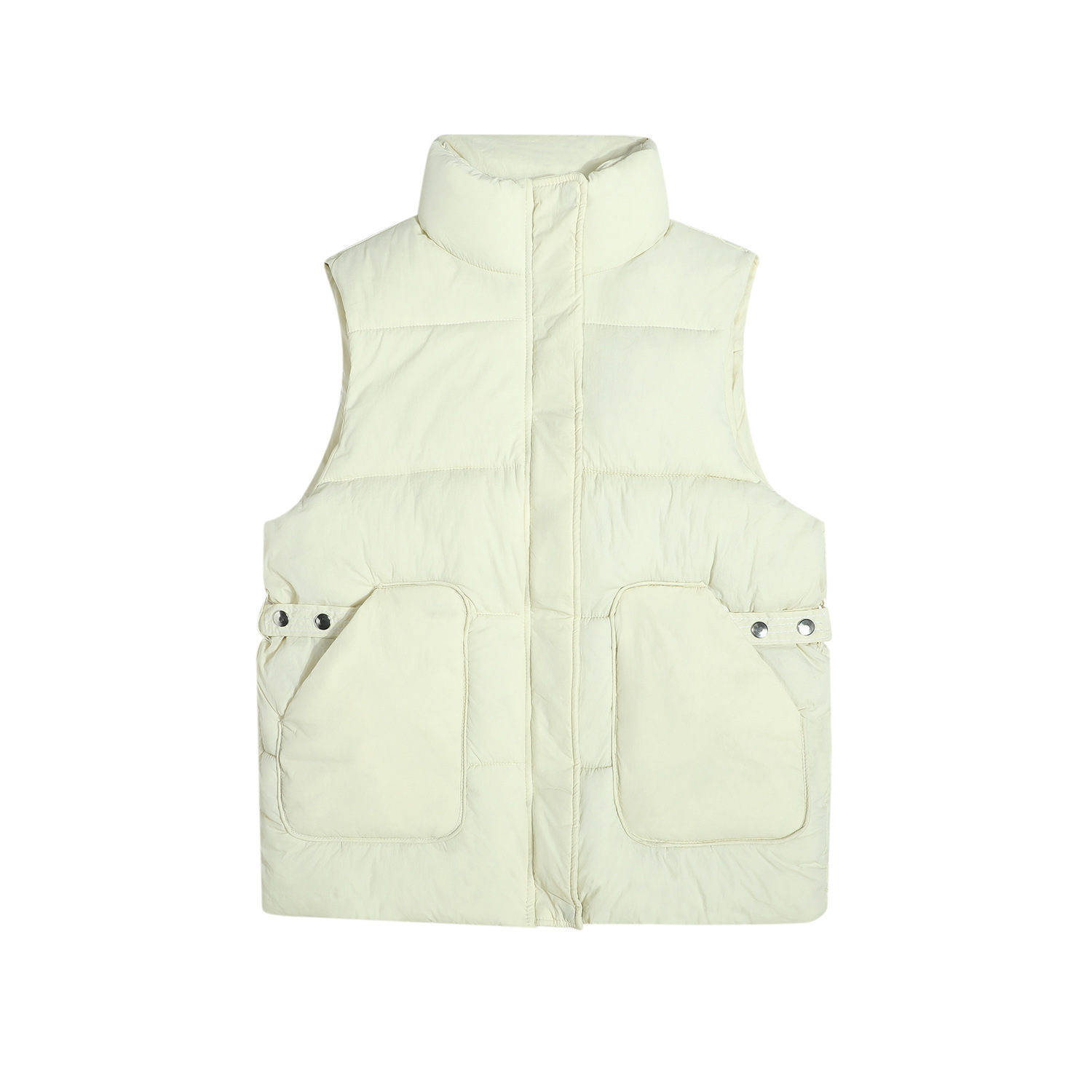 Autumn and winter down cotton vest loose vest outer vest coat sleeveless vest