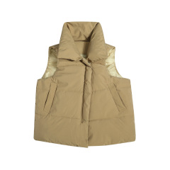 New popular autumn and winter waistcoat loose outer wear down cotton vest jacket