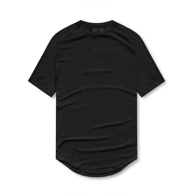 Wholesale Plain Printing Logo T-shirt Custom Brand Cotton Tee Athletic Fit Men Sports Tshirt