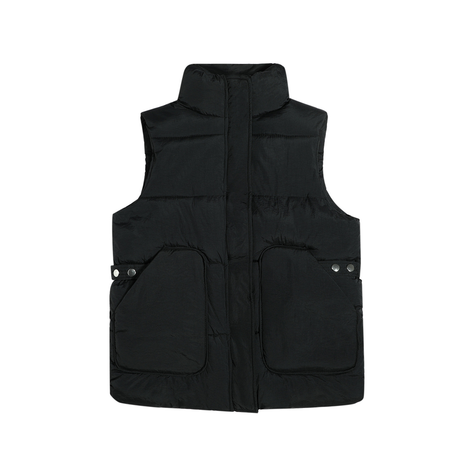 Autumn and winter down cotton vest loose vest outer vest coat sleeveless vest