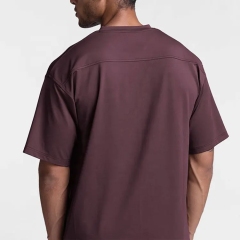 Wholesale Plain Printing Logo T-shirt Custom Brand Cotton Tee Men Oversize Sports Tshirt