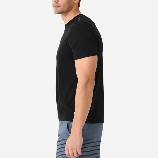 Custom Logo High Quality Branded Mens Sports Clothing Lightweight Muscle Slim Quick Dry Polyester T Shirt Running Shirt