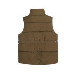 Autumn and winter down cotton vest loose vest outer vest coat sleeveless vest