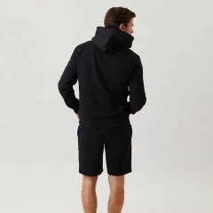 Custom Sportswear Tech Fleece Unbranded Tracksuit Hoodie And Shorts Two Pieces Sets Men Tracksuit