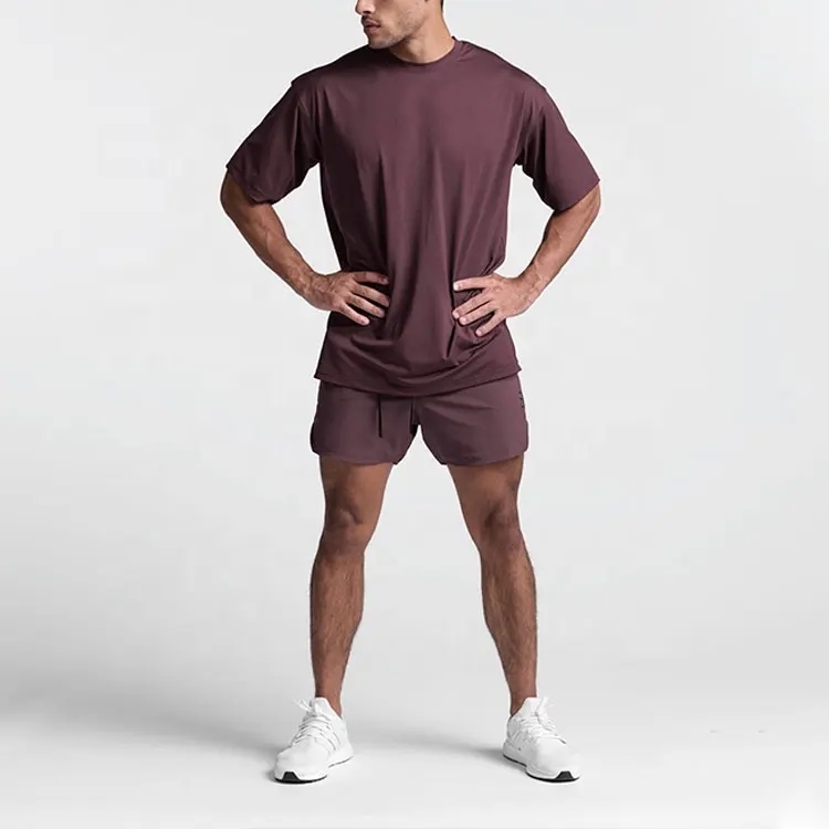 Wholesale Plain Printing Logo T-shirt Custom Brand Cotton Tee Men Oversize Sports Tshirt