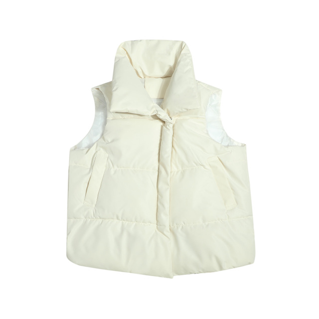 New popular autumn and winter waistcoat loose outer wear down cotton vest jacket