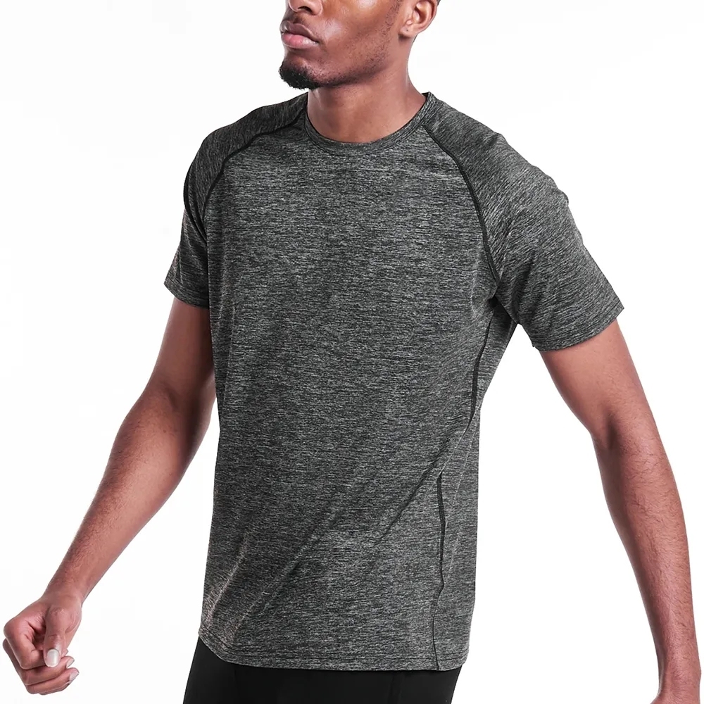 Custom Logo Printing Tshirt Sports Gym T-shirt Bodybuilding Shorts Sleeve Men T-shirts