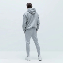Custom Tech Fleece Sweat Suit Sports Hoodie And Jogger Two Piece Sets Men Tracksuit
