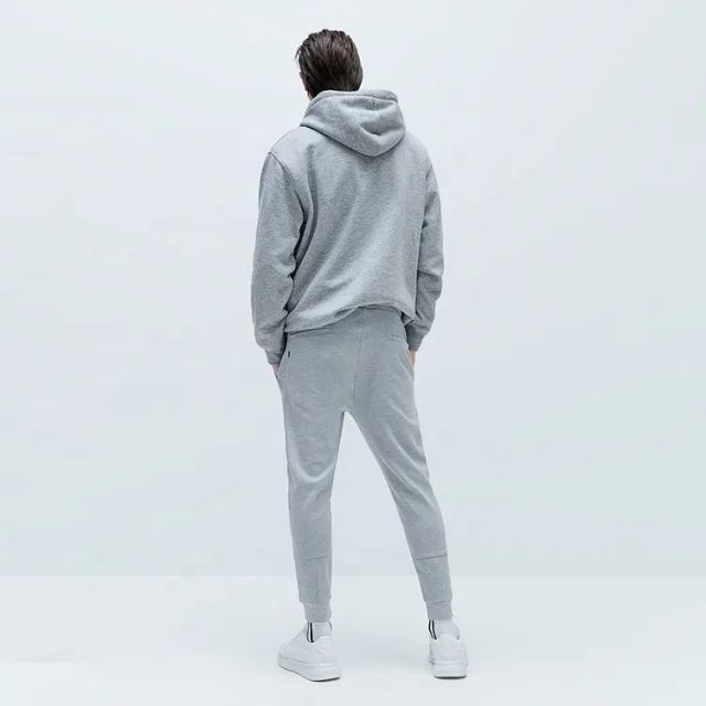 Custom Tech Fleece Sweat Suit Sports Hoodie And Jogger Two Piece Sets Men Tracksuit