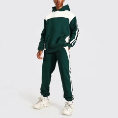 Custom Tech Fleece Sweatsuit Multi-color 2-piece Set Sport Training Tracksuit For Men