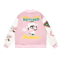 Autumn hip-hop personality loose and versatile retro towel embroidered cartoon baseball uniform for men and women