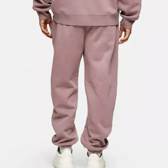 Wholesale Custom Sample Blank Jogging Pants Joggers Sports Gym Oversized 100% Cotton 300gsm Heavyweight Baggy Sweatpants Men