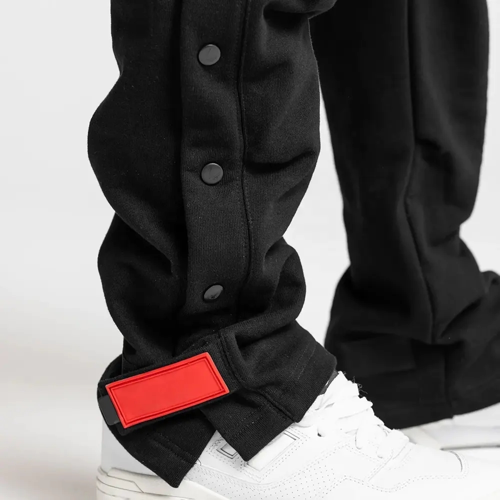 Men's Customize Logo Designer Straight Fit Jogging Pants Track Pants Sports Heavyweight French Terry Jogger With Zip Pocket