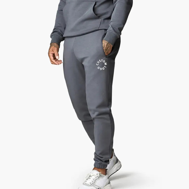 Manufacturer Custom Design Jogger Pants Slim Fit Straight Leg Sweatpants Tracksuit Mid-weight Sports Joggers For Men