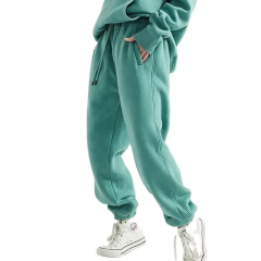 High Quality Custom Unisex Men Boxy Oversized Sweat Pants Manufacturer Sports Joggers Wide Leg Heavyweight Cotton Sweatpants