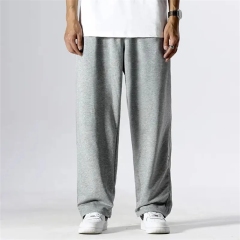 Custom Joggers Men's Loose Slim Fit Sport Trouser Wide Leg Casual Sports Street Wear Elastic Waist Band Men Jogger Pants