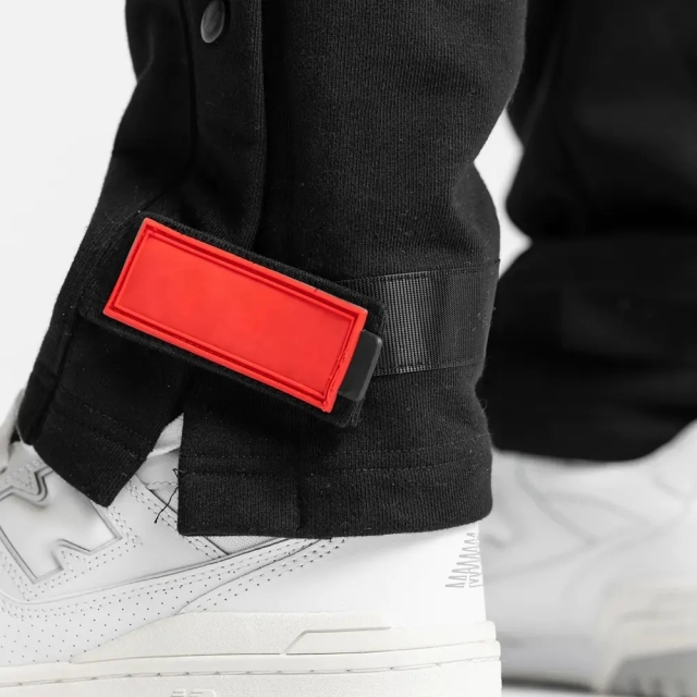 Men's Customize Logo Designer Straight Fit Jogging Pants Track Pants Sports Heavyweight French Terry Jogger With Zip Pocket