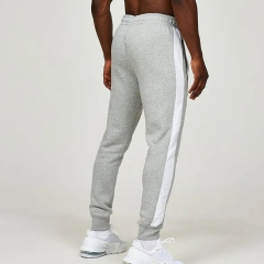 High Quality Jogger Pants Bottoms Zip Slim Fit Straight Leg Tracksuit Sweatpants Sportswear Men Tech Fleece Pants Side Stripe