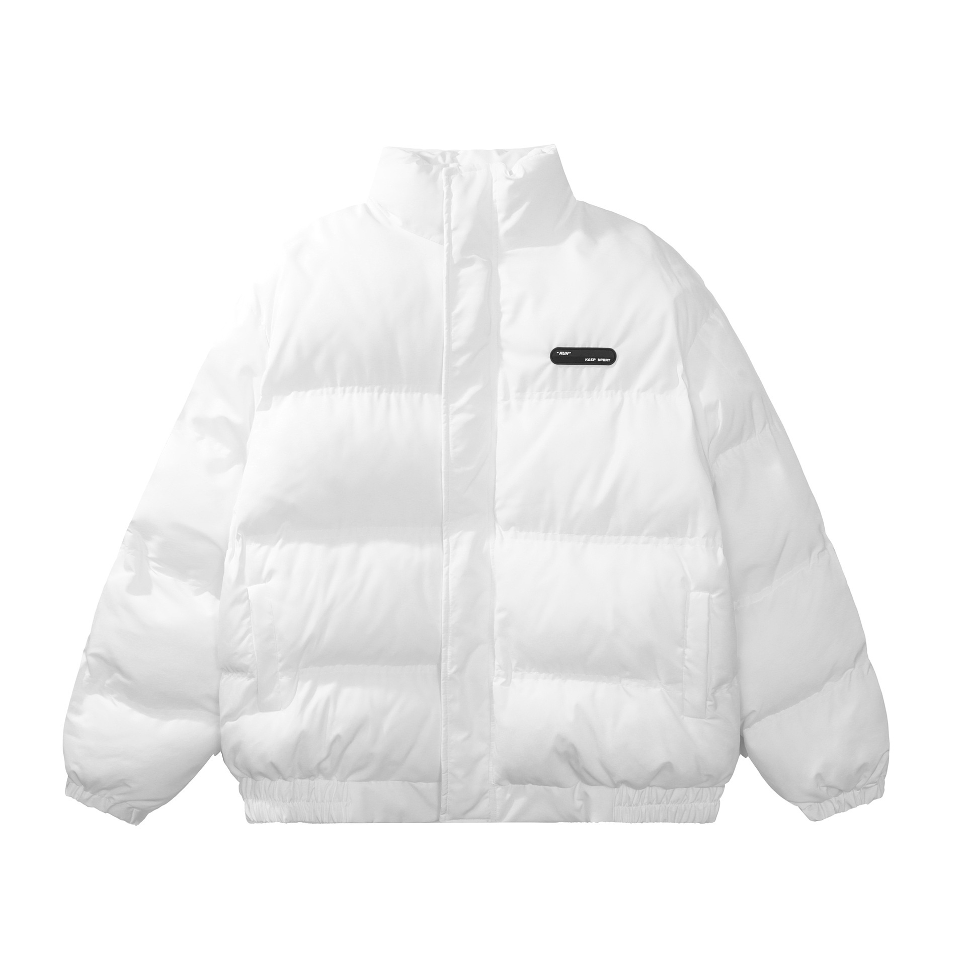 New winter cotton coat, unisex love design bread down jacket