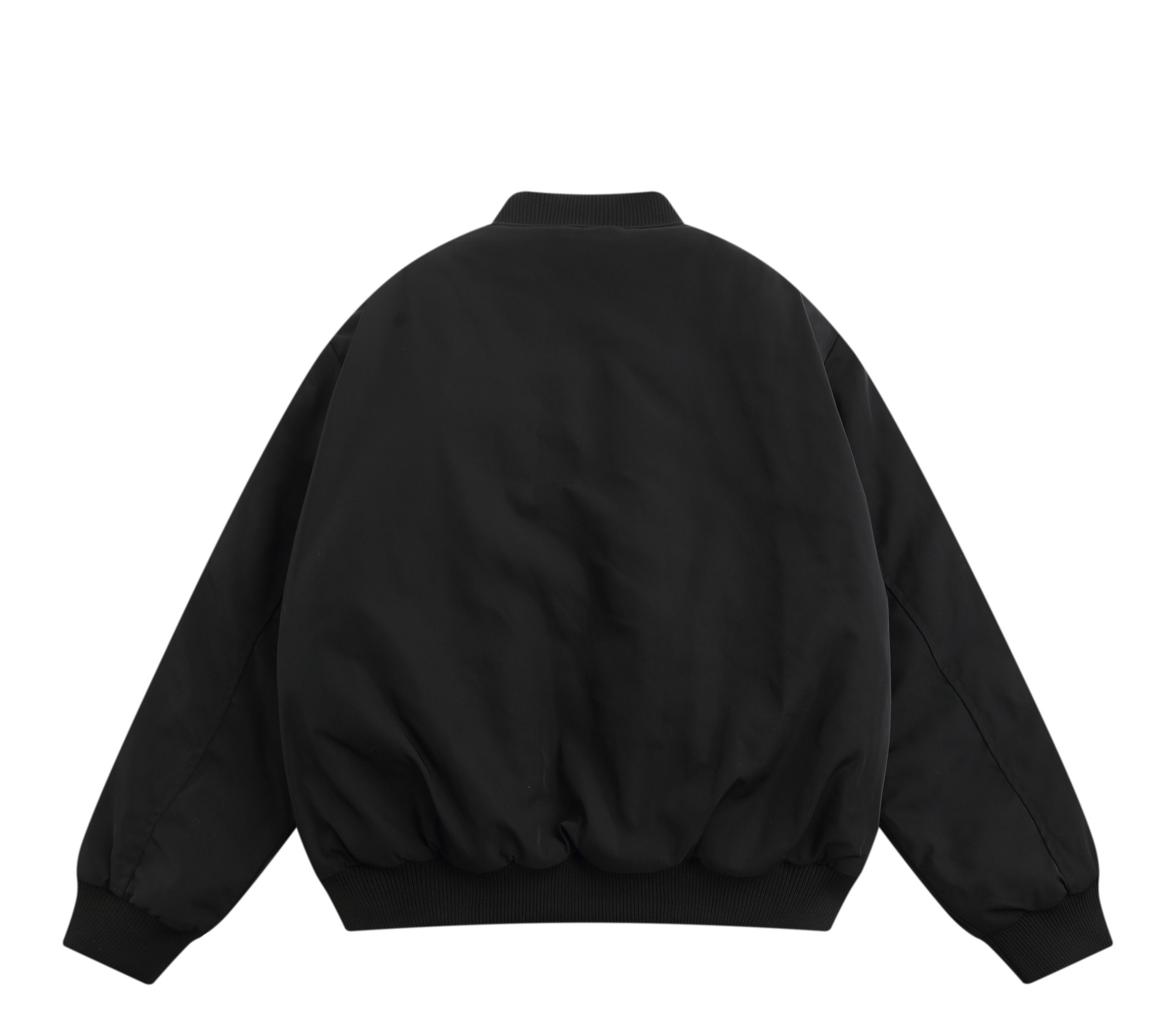 Winter letter embroidered quilted baseball uniform unisex casual workwear jacket