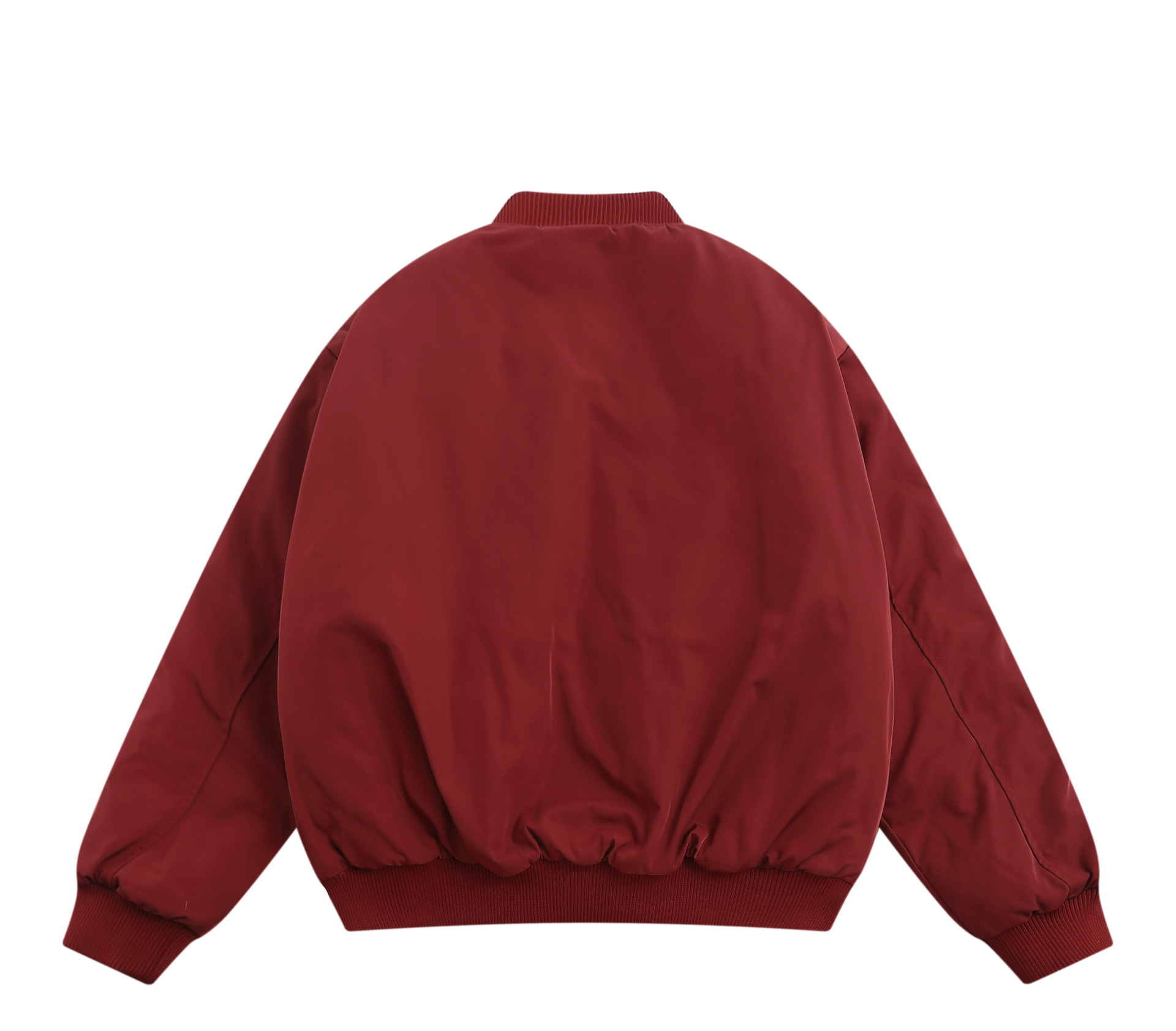 Winter letter embroidered quilted baseball uniform unisex casual workwear jacket