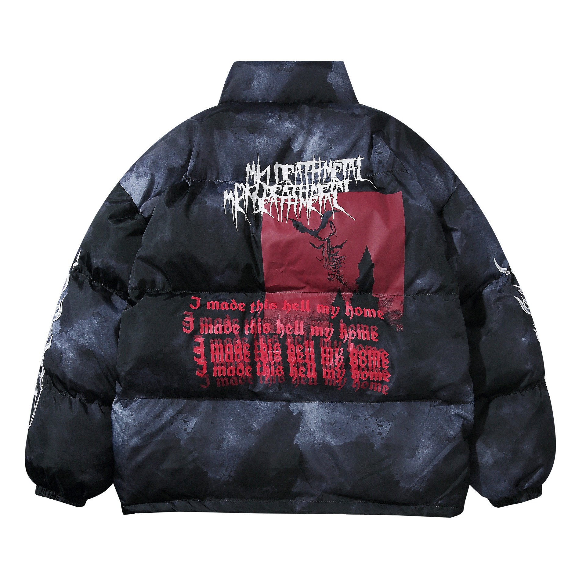New autumn and winter unisex streetwear down jackets
