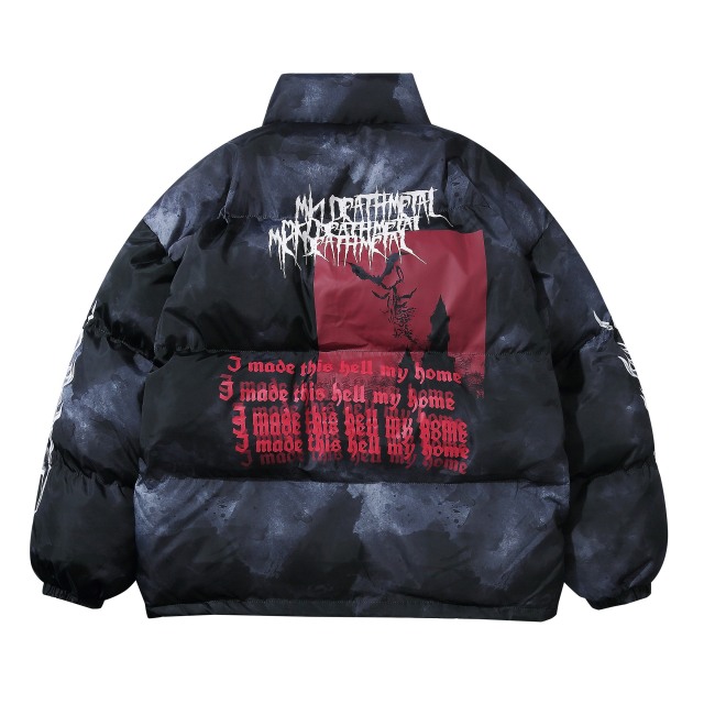 New autumn and winter unisex streetwear down jackets