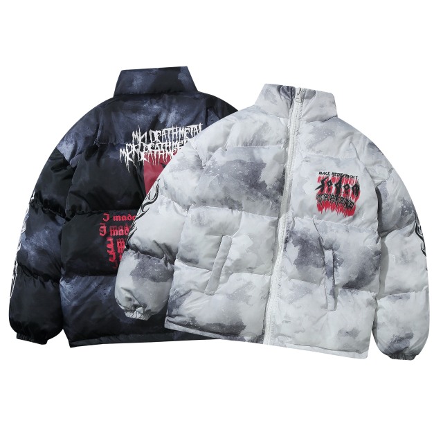 New autumn and winter unisex streetwear down jackets