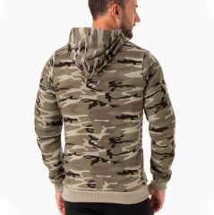 Manufacturers Cotton Polyester Acid Washed Custom Logo Printing Fitness Gym Slim Fit Hoodies For Men