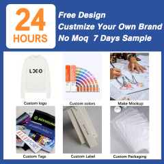 Manufacturers Cotton Polyester Ribbed Fabric Custom Silicone Logo Printing Fitness Sports Men Gym Hoodies