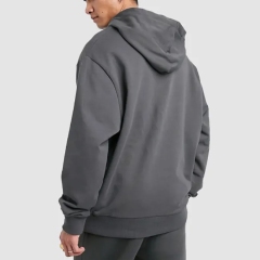 Oem Autumn Cotton Oversized Long Sleeve Drop Shoulder Pullover Casual Sweatshirt Hoodies