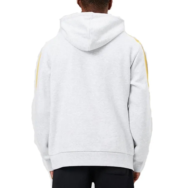 Wholesale Men Oversize Drop Shoulder Sleeve Hip Hop Street Stripe Hoodie