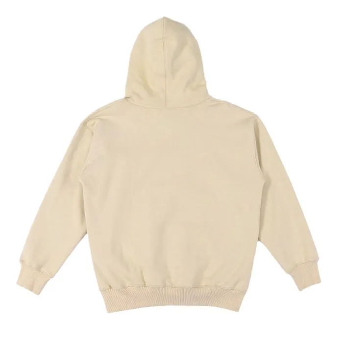 2023 New Arrived Thick 100% Fleece Cotton Print Loose Dropped Shoulder Sleeve Hoodie