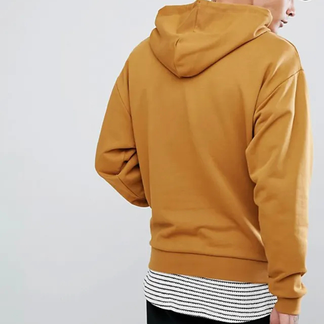 High Quality Fashion Super Comfort Long Sleeve Plain 100%cotton Custom Oversized Hoodie Men's French Terry