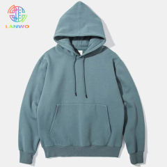 Factory Manufacturer Production Oversize Plain Heavy Fleece Men's Winter Hoodie