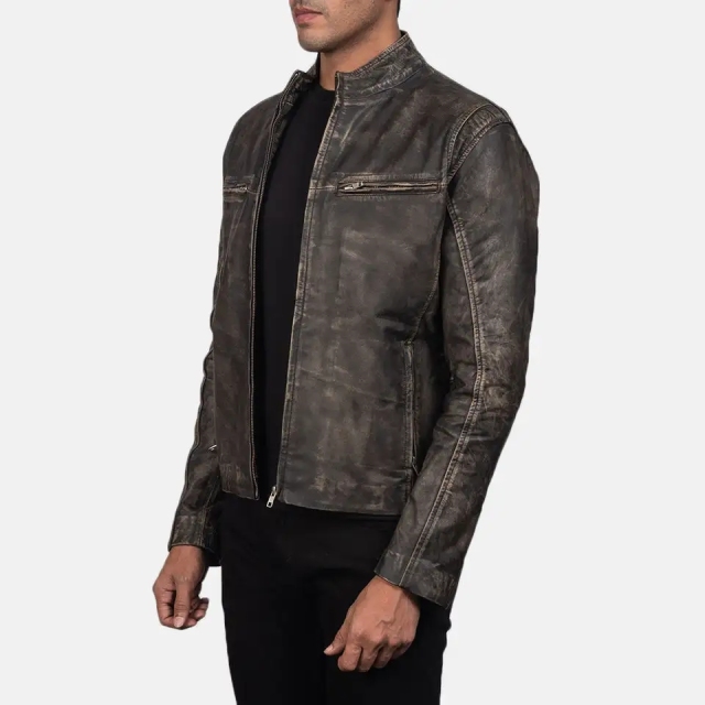 Men's Leather Jackets Genuine Men Black Leather Jacket/men Leather Jackets/pakistan Leather Jackets For Men